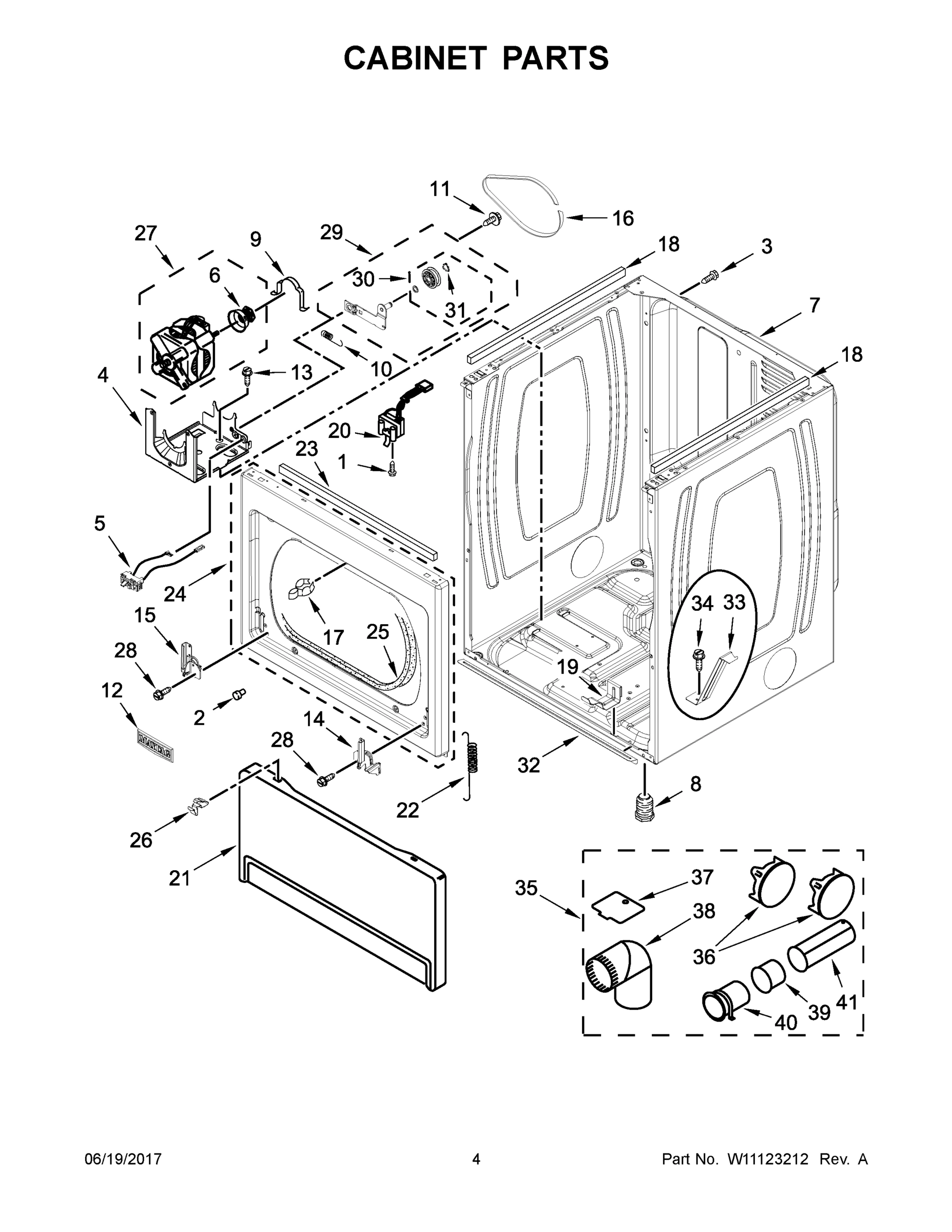 03 - CABINET PARTS
