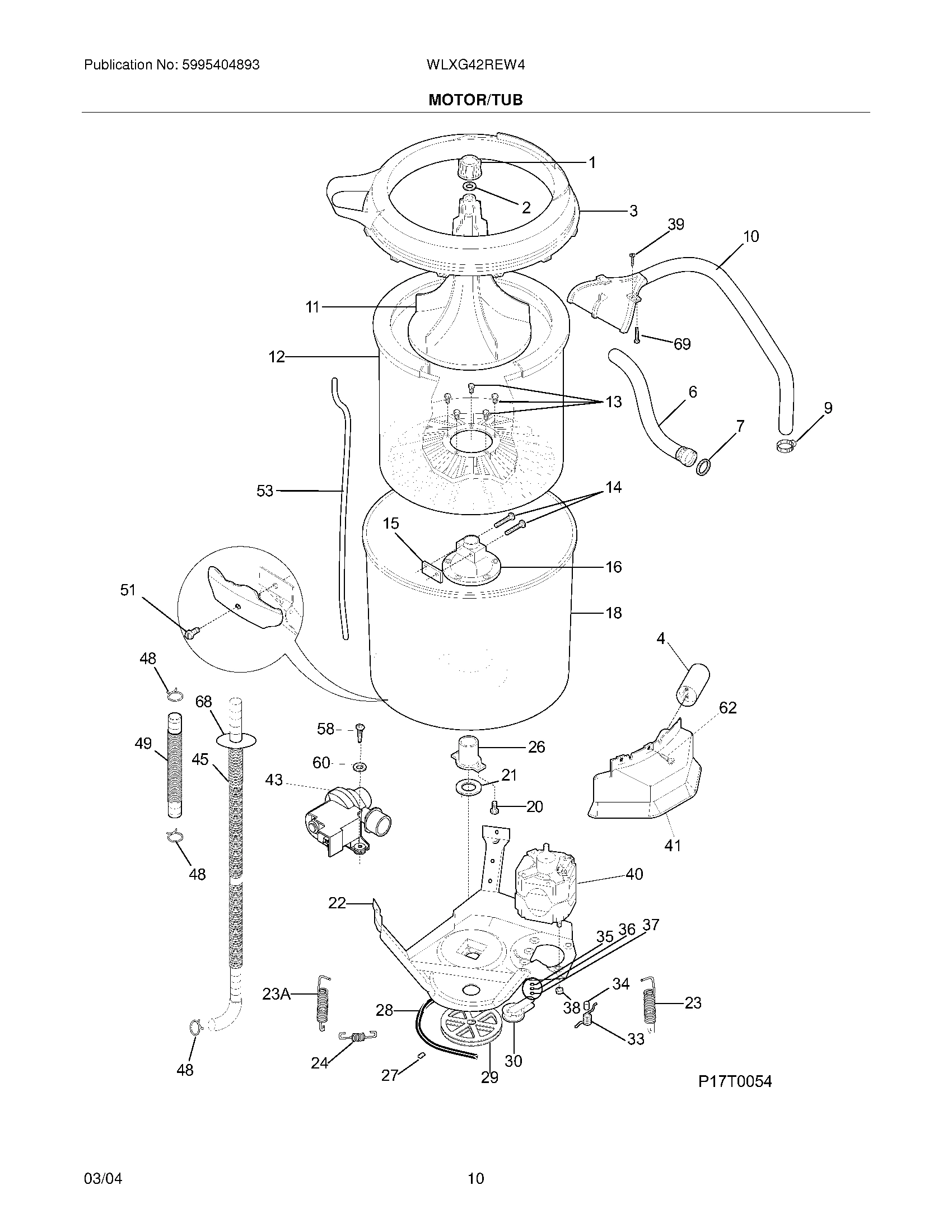 11 - MOTOR/TUB