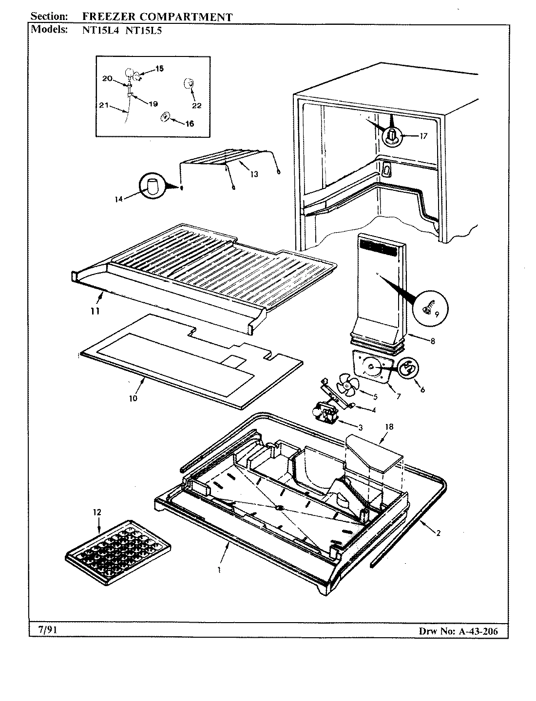 01 - FREEZER COMPARTMENT