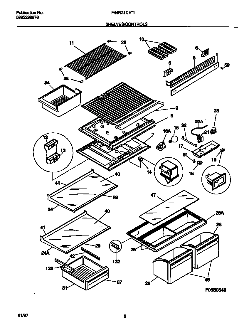 05 - SHELVES/CONTROLS