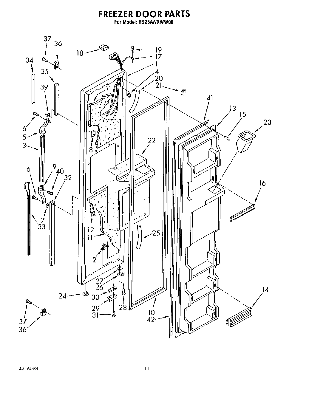 08 - FREEZER DOOR