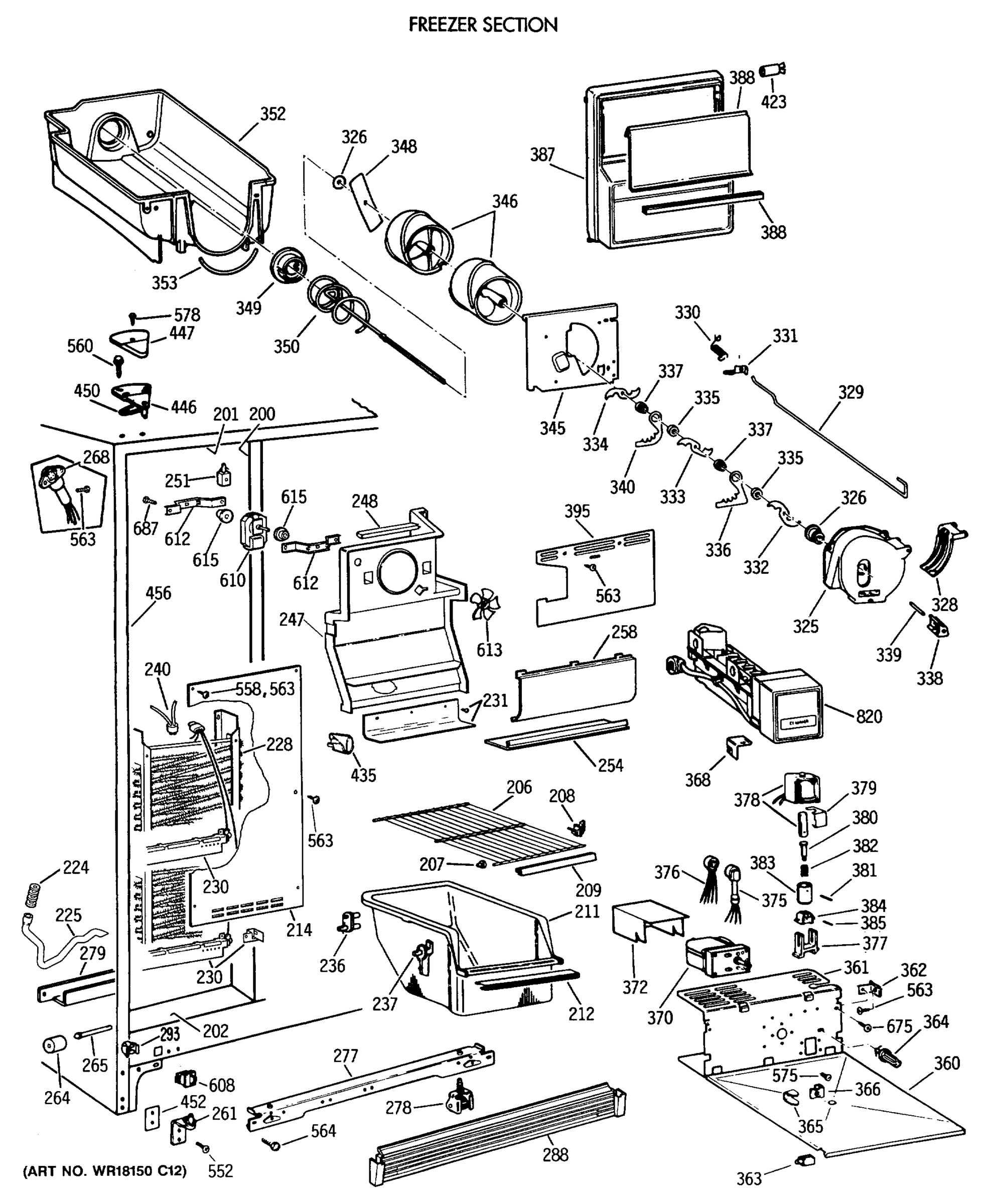FREEZER SECTION