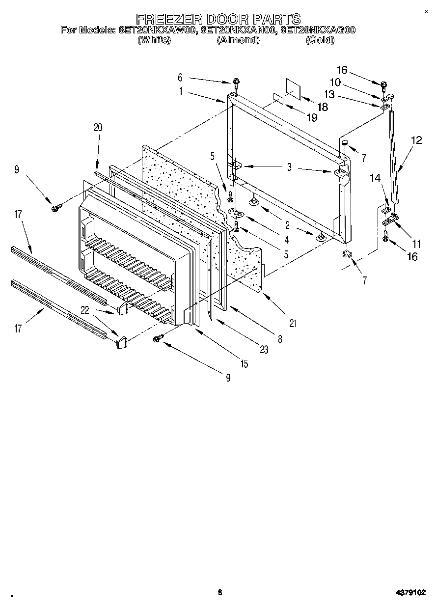 05 - FREEZER DOOR