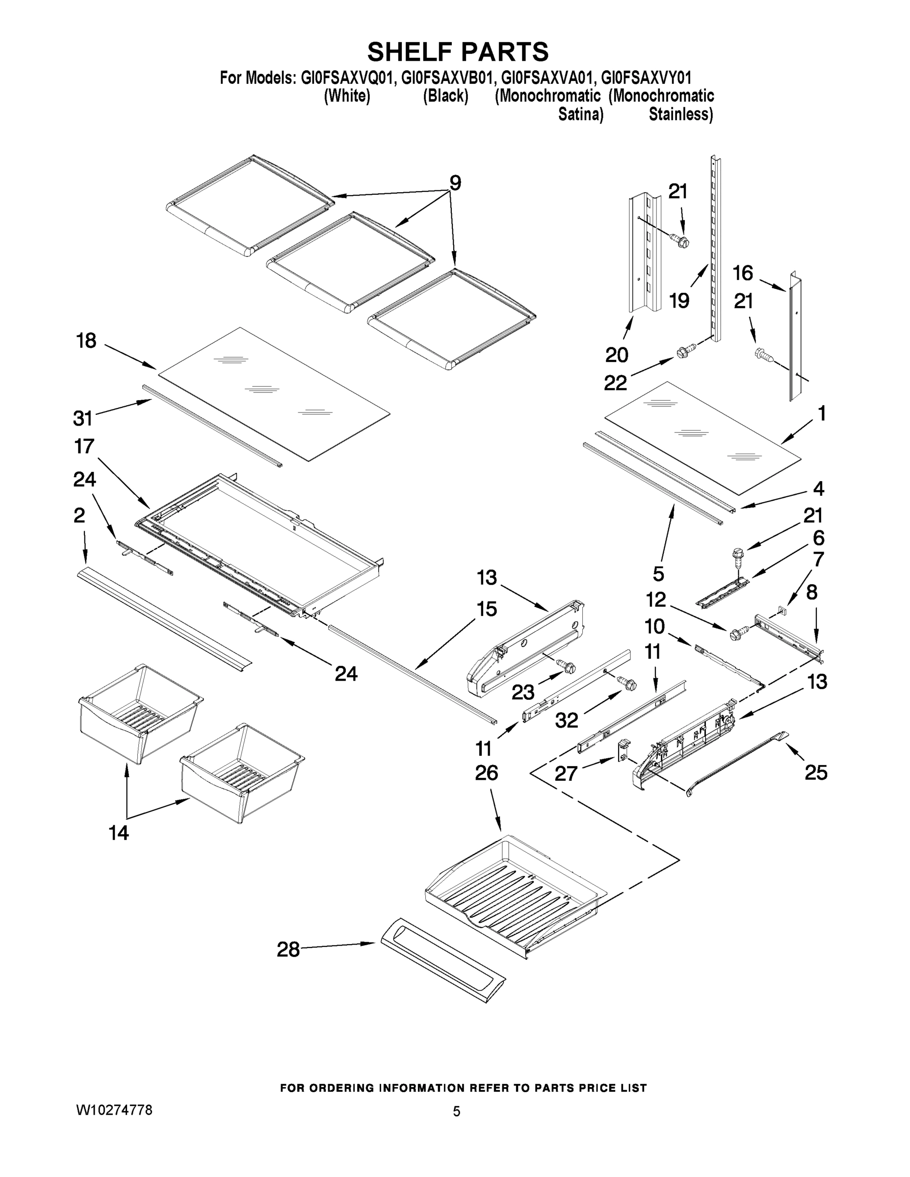 03 - SHELF PARTS
