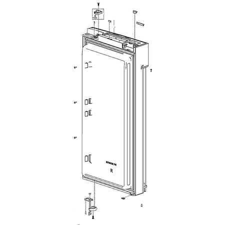 DA91-04575B Samsung Refrigerator Right Door F