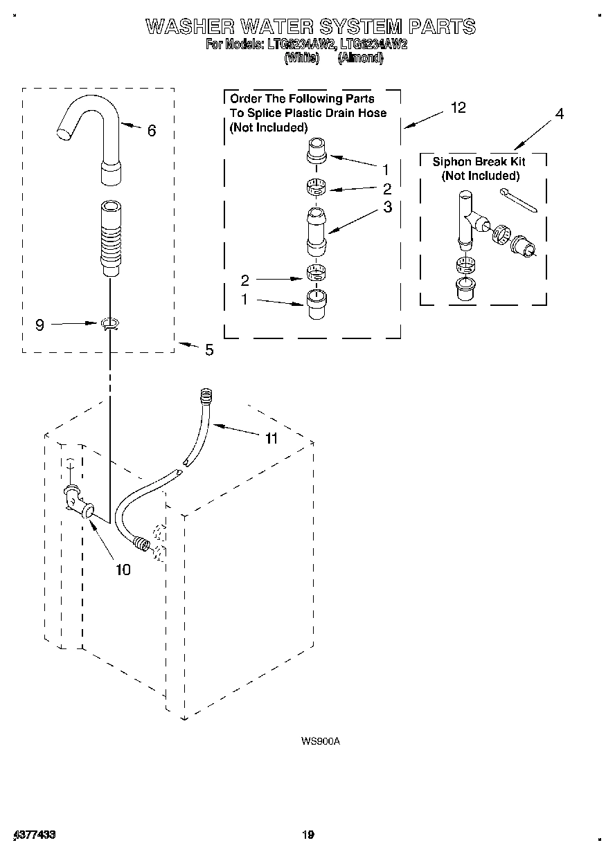 13 - WASHER WATER SYSTEM