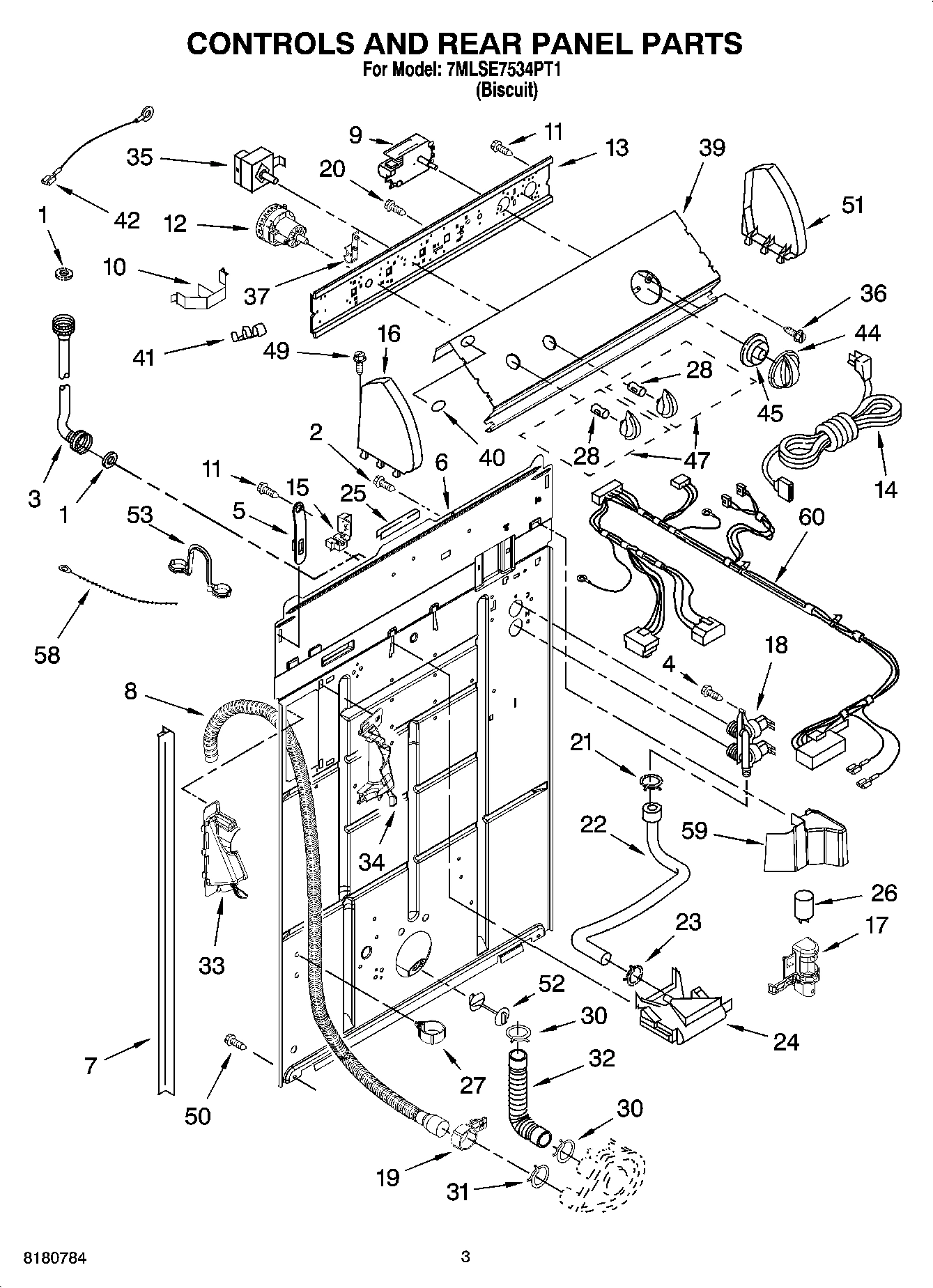 02 - CONTROLS AND REAR PANEL PARTS
