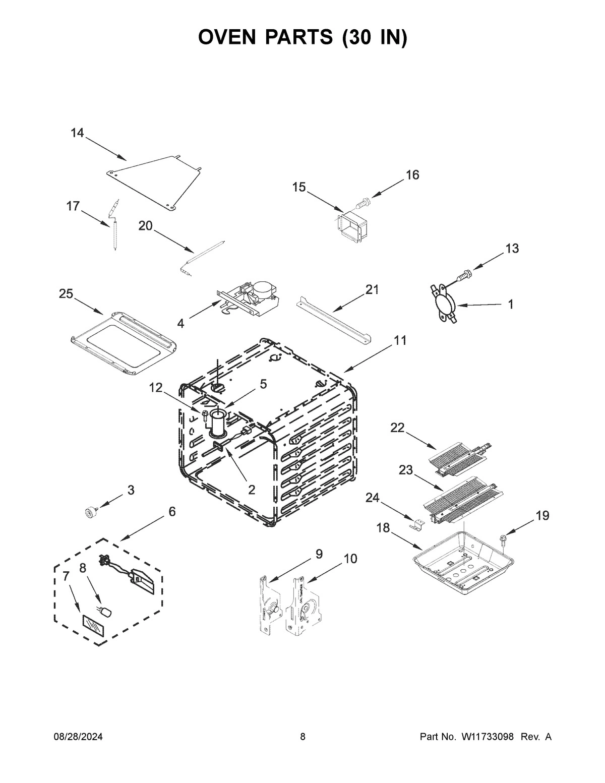 05 - OVEN PARTS (30 IN)