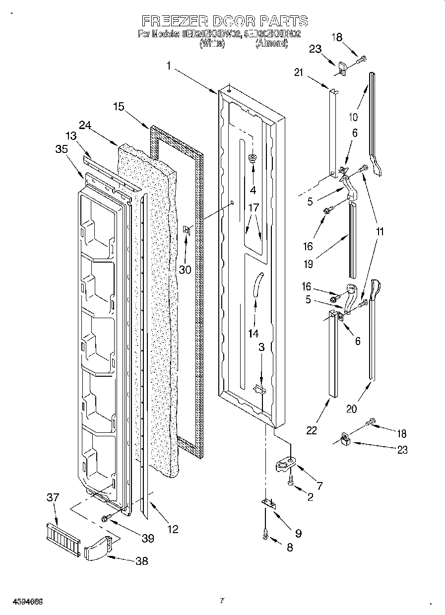 05 - FREEZER DOOR