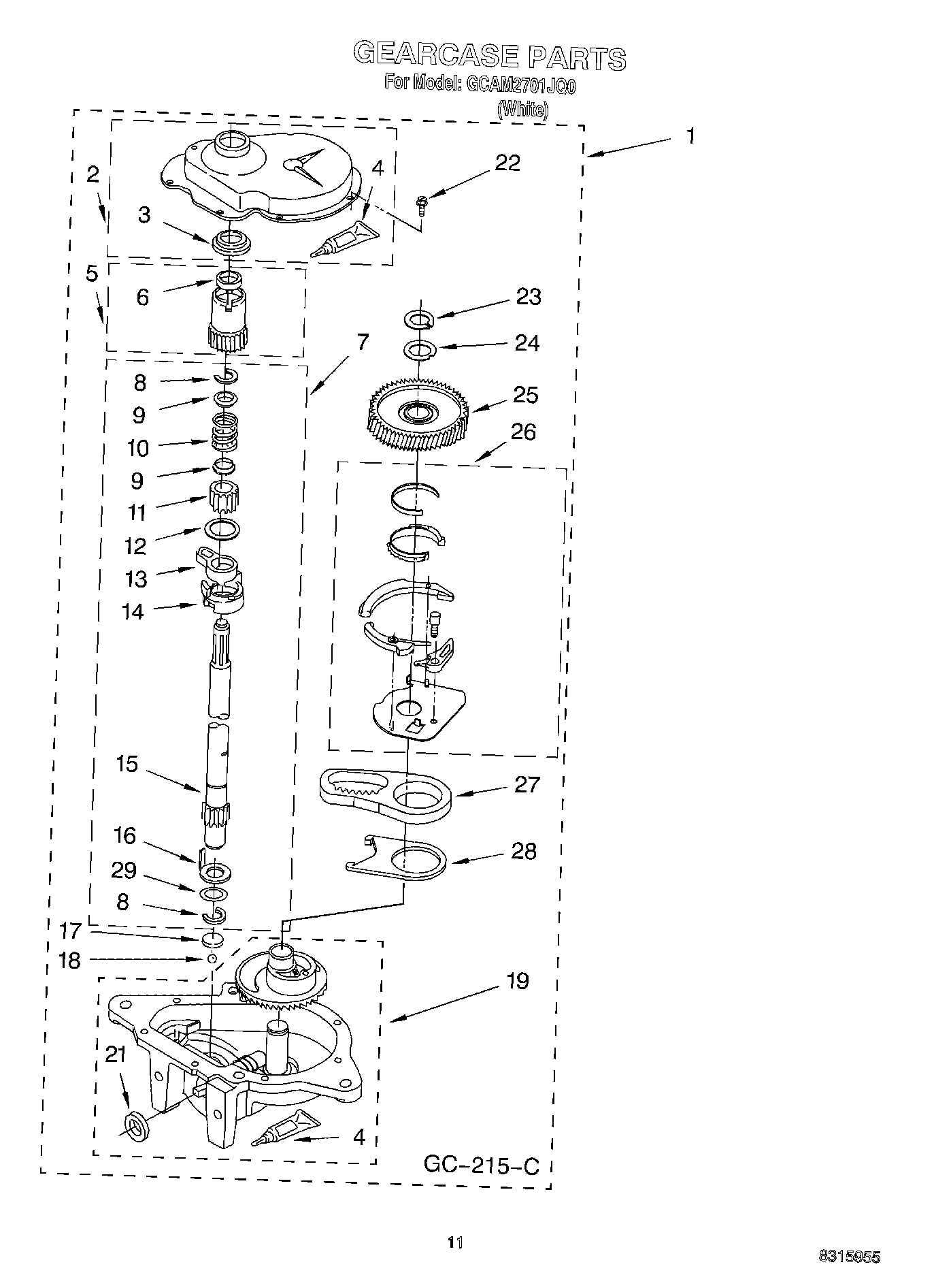 07 - GEARCASE PARTS