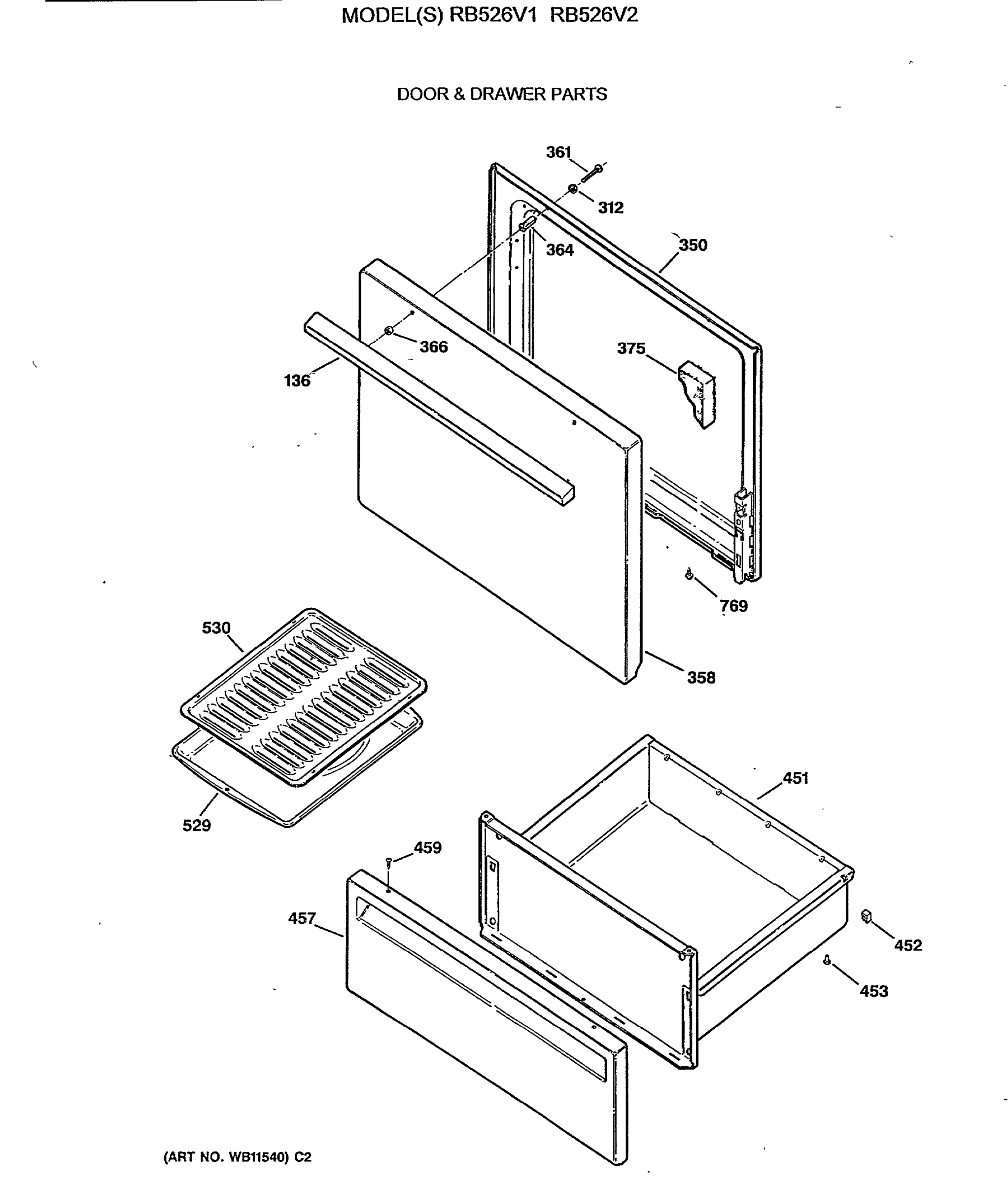 DOOR & DRAWER PARTS