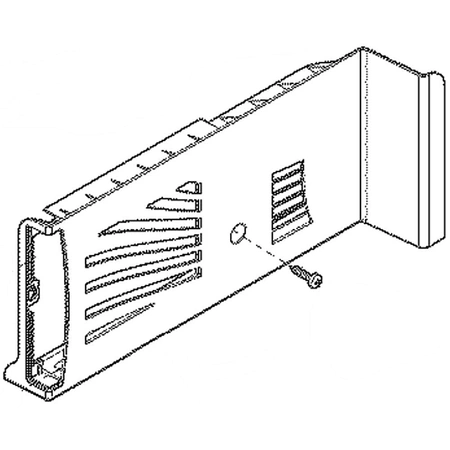 242286101 Frigidaire Refrigerator Diffuser &