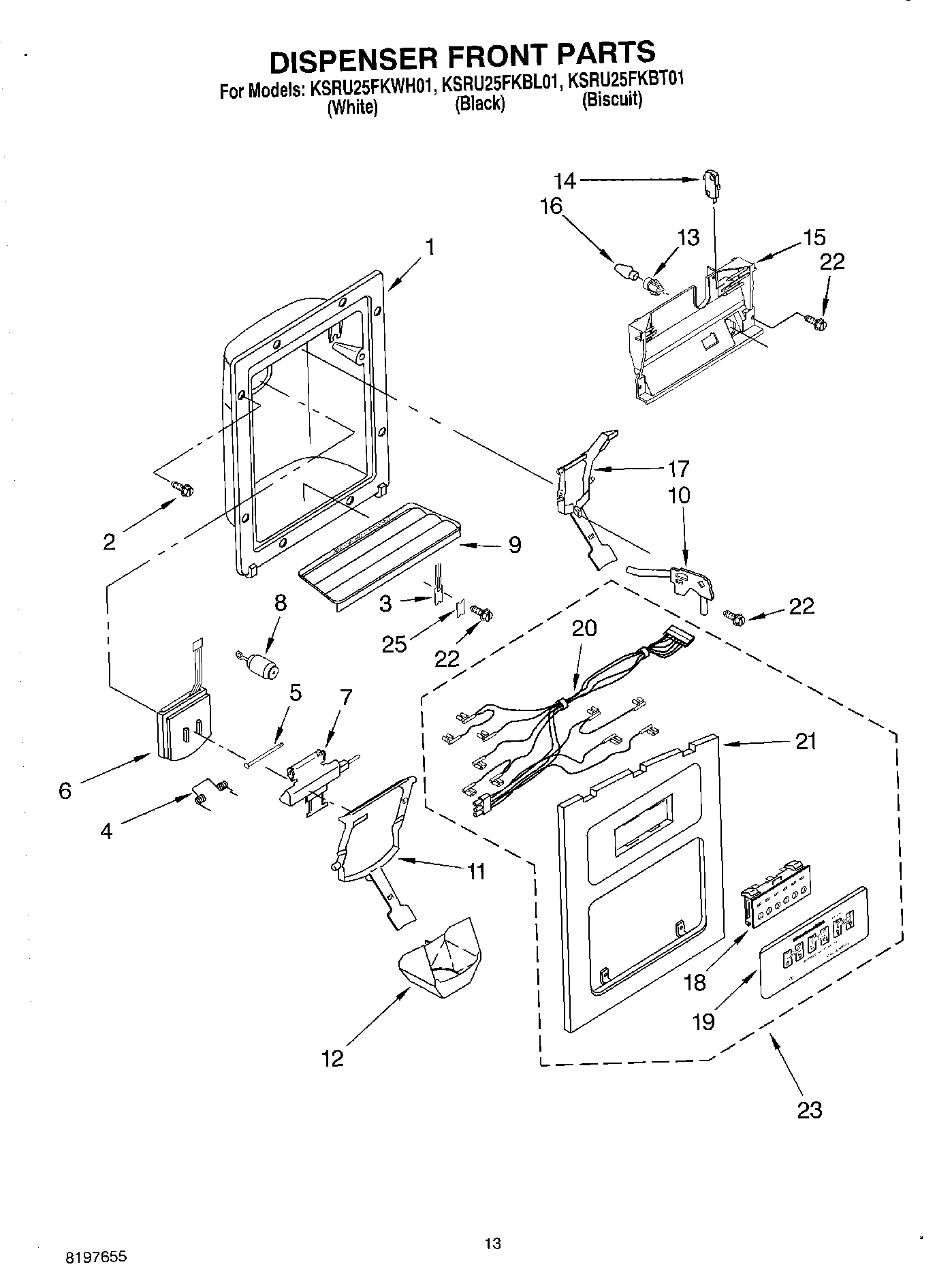 08 - DISPENSER FRONT