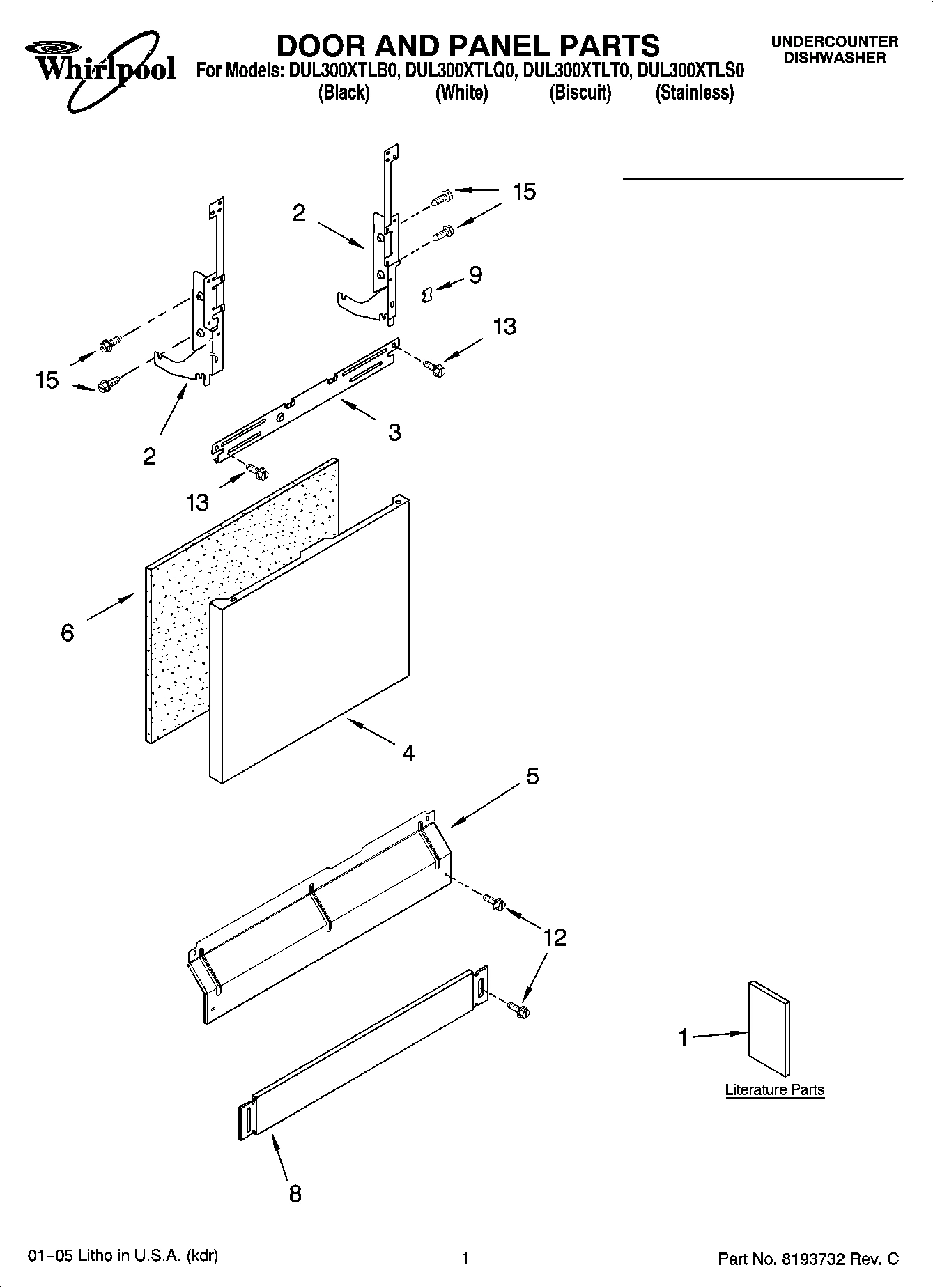 01 - DOOR AND PANEL PARTS