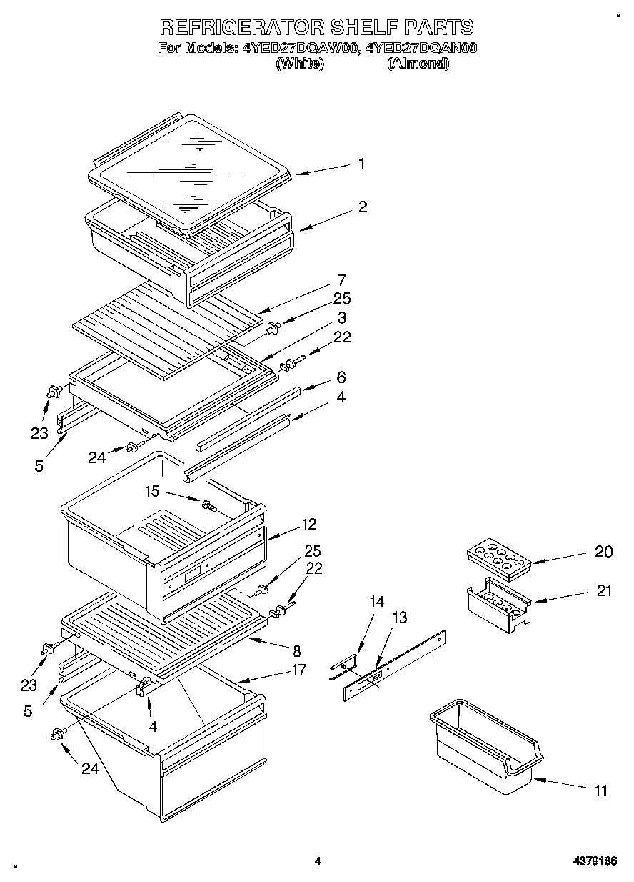 03 - REFRIGERATOR SHELF