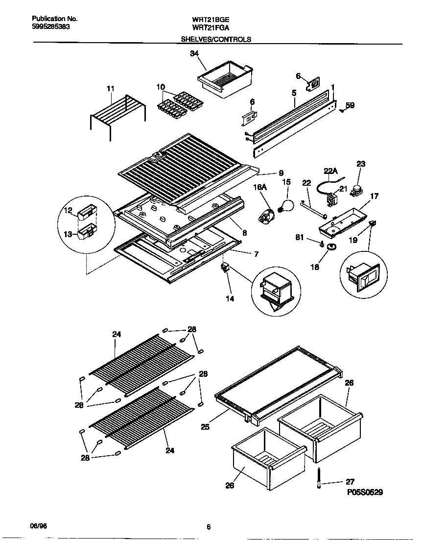 04 - SHELVES/CONTROLS
