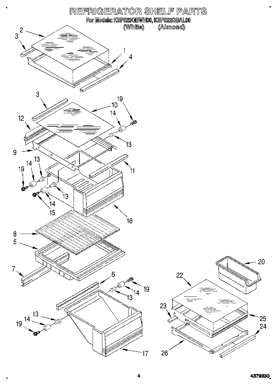 03 - REFRIGERATOR SHELF