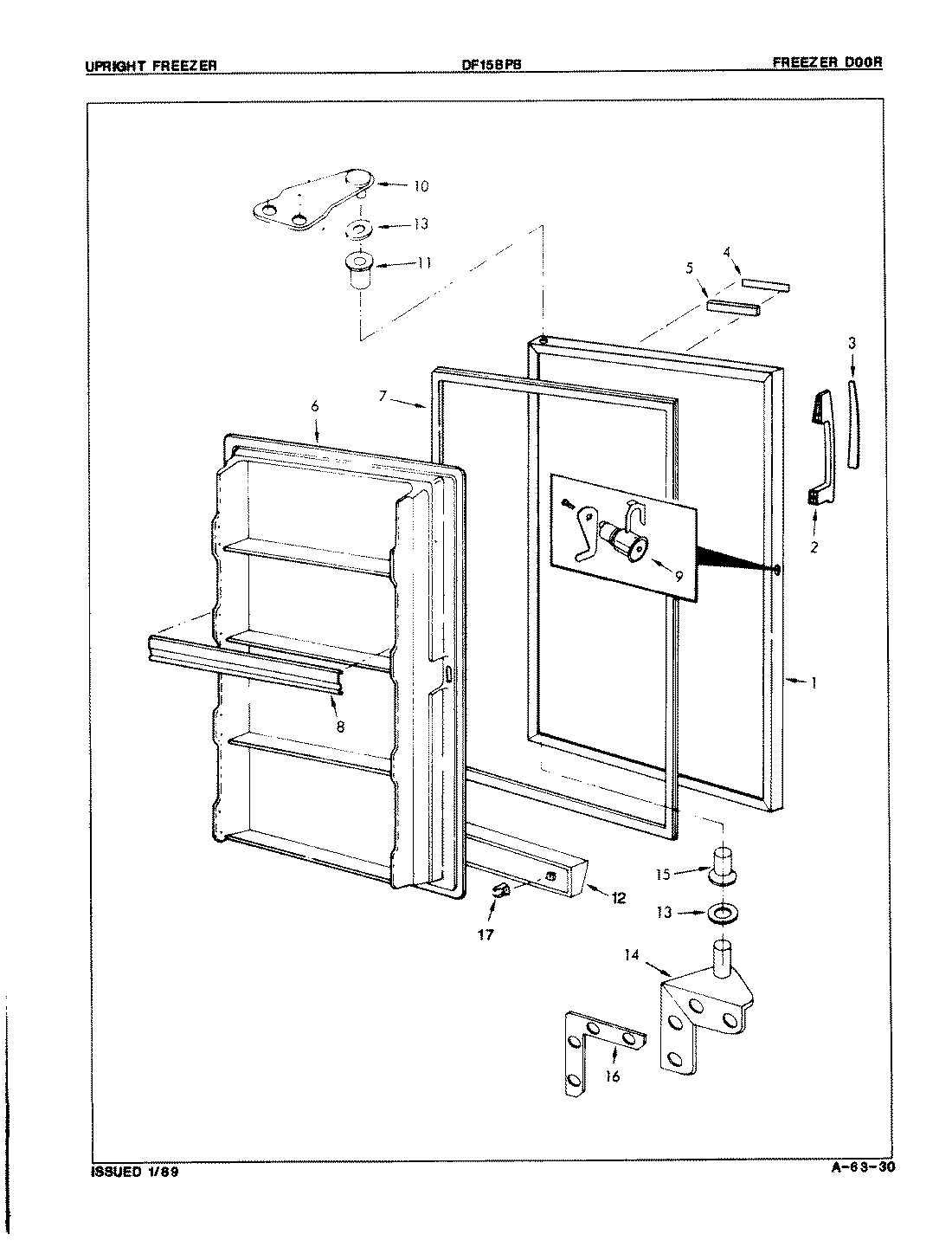 02 - FREEZER DOOR