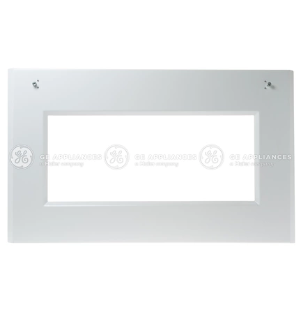 WB56X37487 GE Range Door Panel White Slate