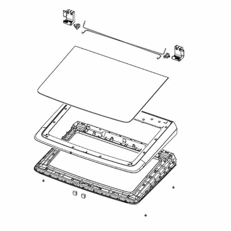 DC97-21510Z Samsung Lid T.C. Module Assembly