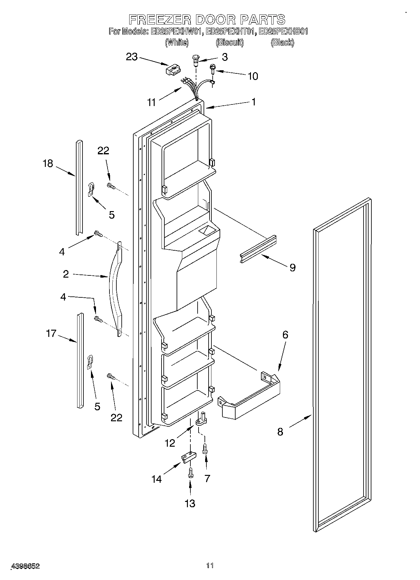 07 - FREEZER DOOR