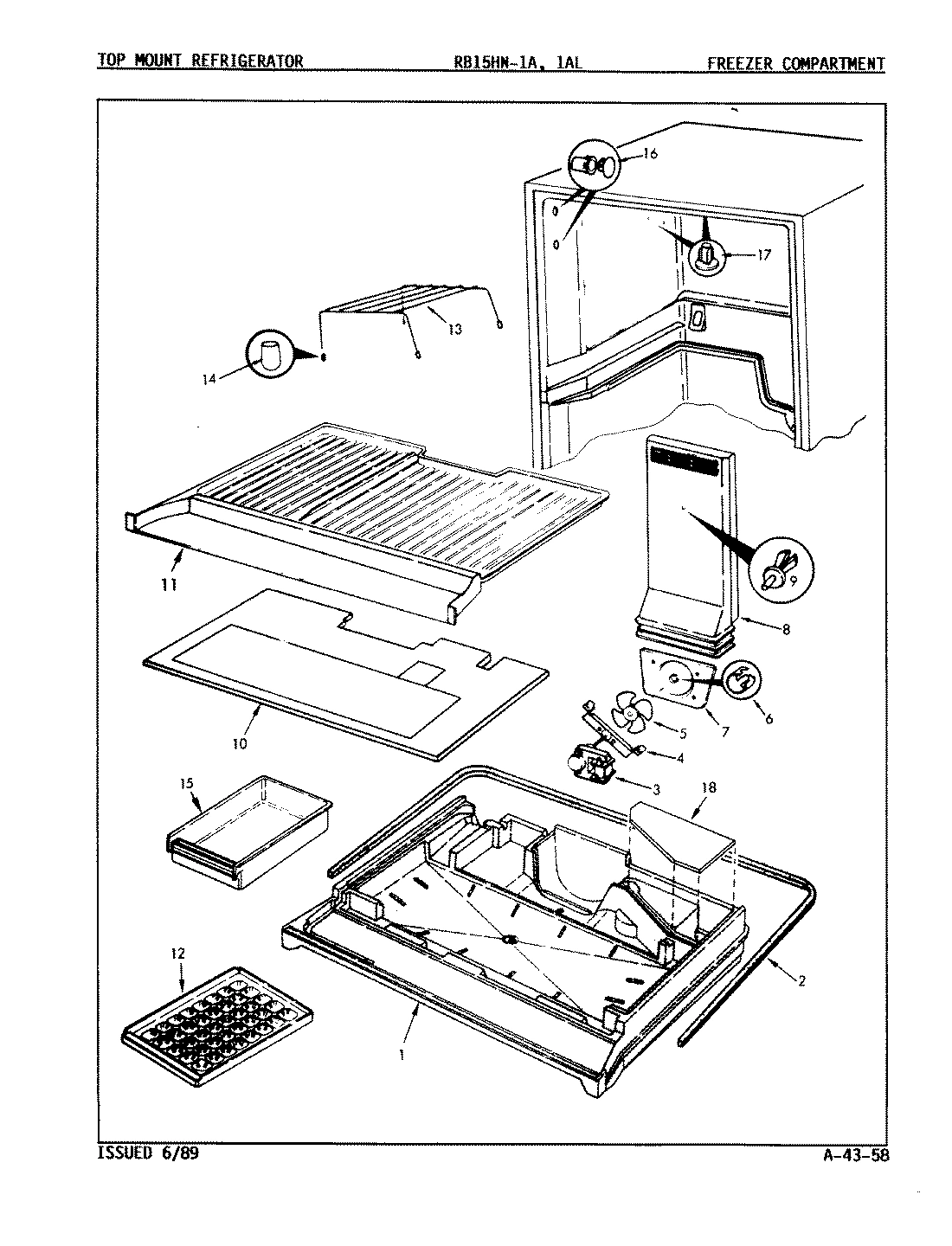 01 - FREEZER COMPARTMENT