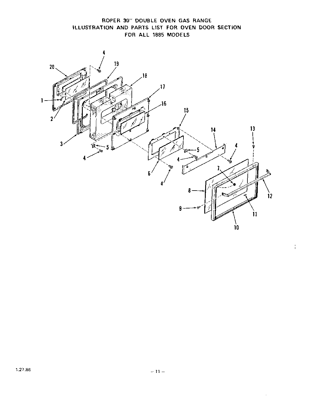 09 - OVEN DOOR