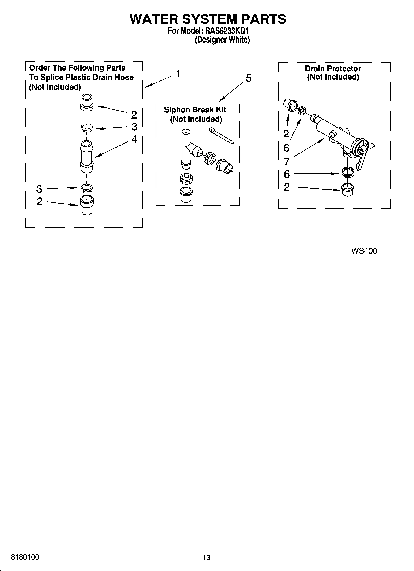 09 - WATER SYSTEM PARTS