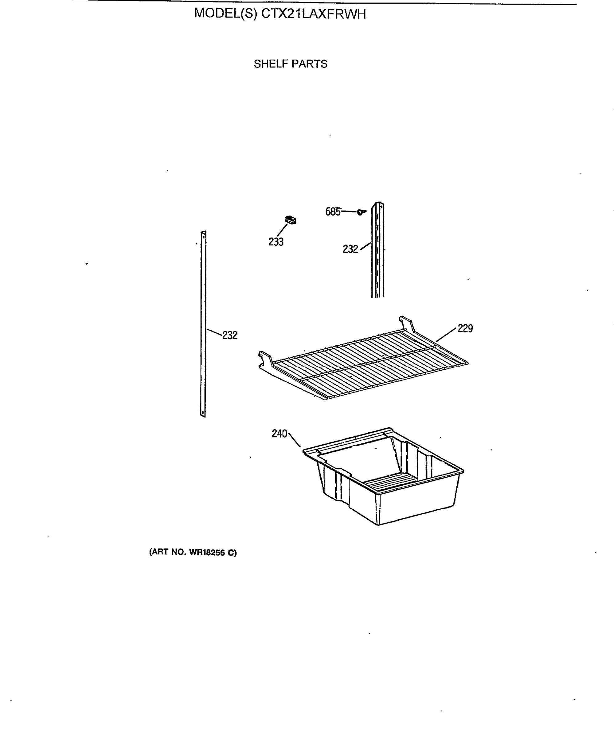 SHELF PARTS