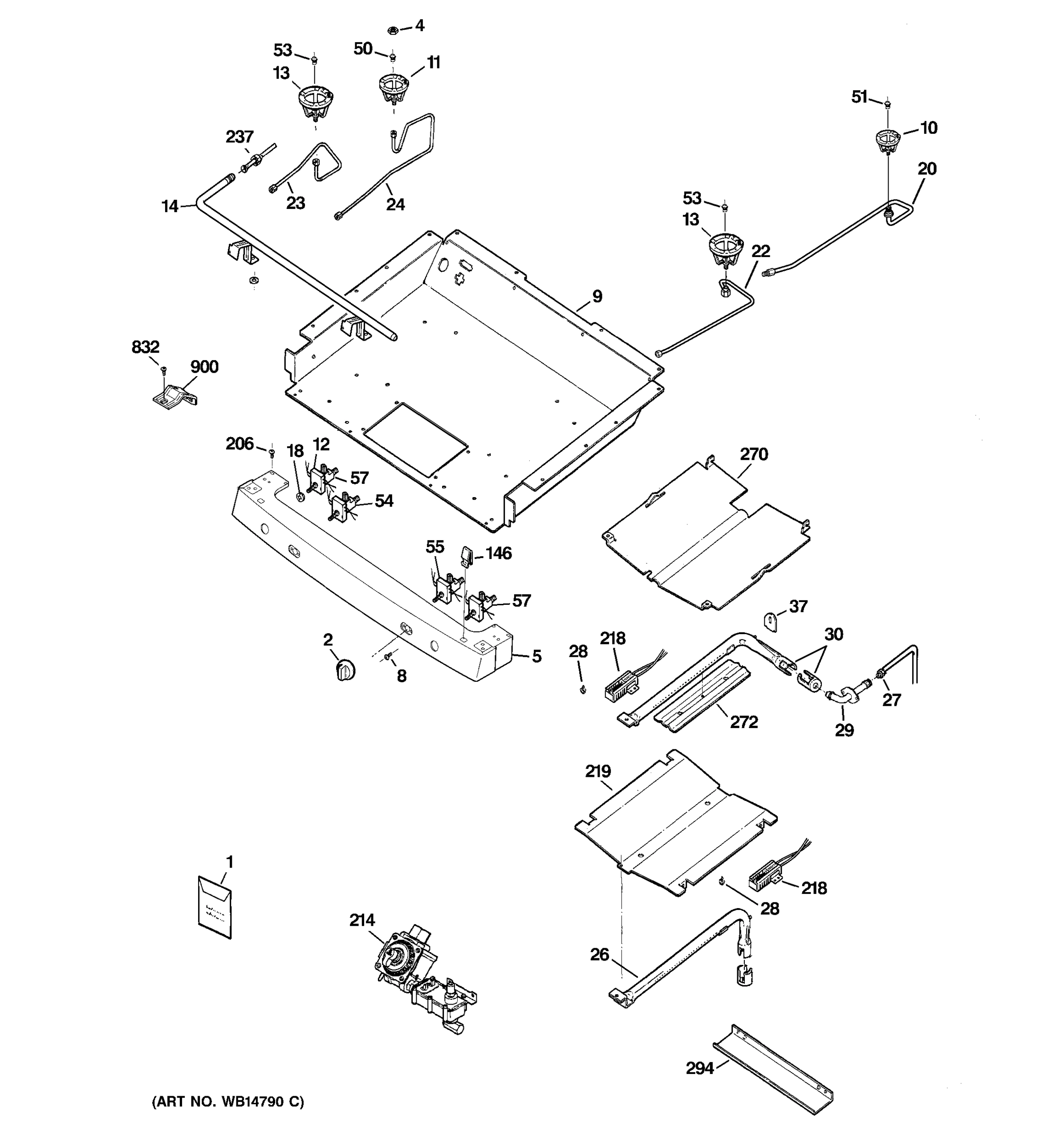 GAS & BURNER PARTS
