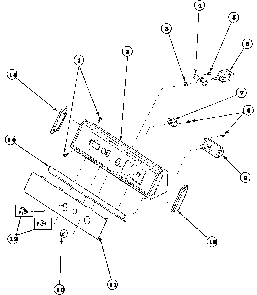 06 - GRAPHIC PANEL, CONTROL HOOD AND CONTROLS