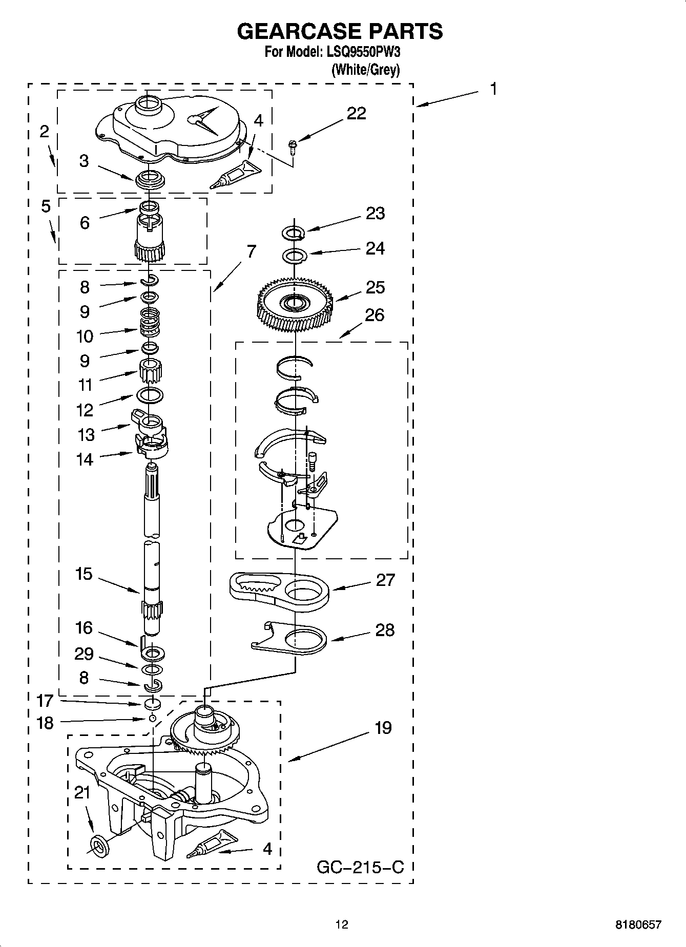 08 - GEARCASE PARTS