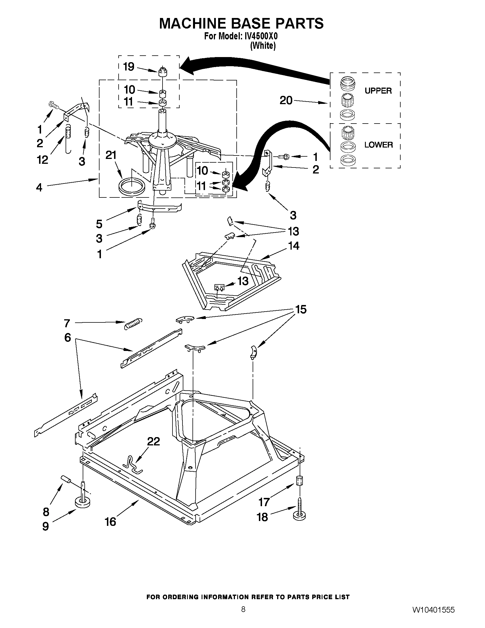05 - MACHINE BASE PARTS