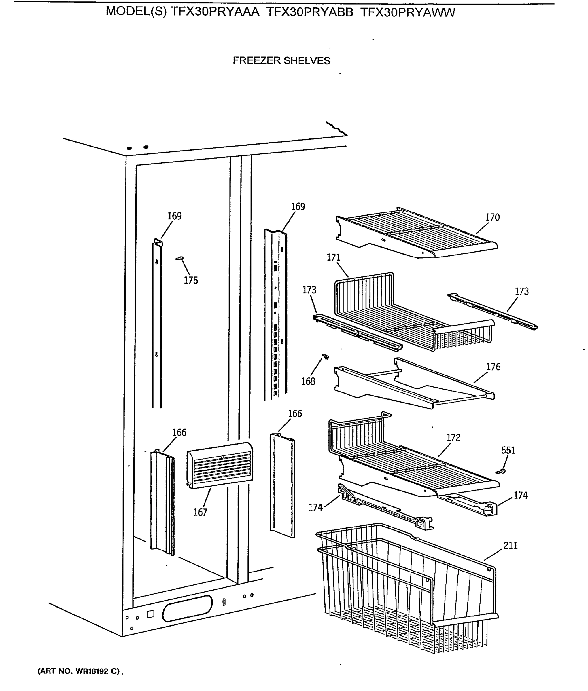 FREEZER SHELVES