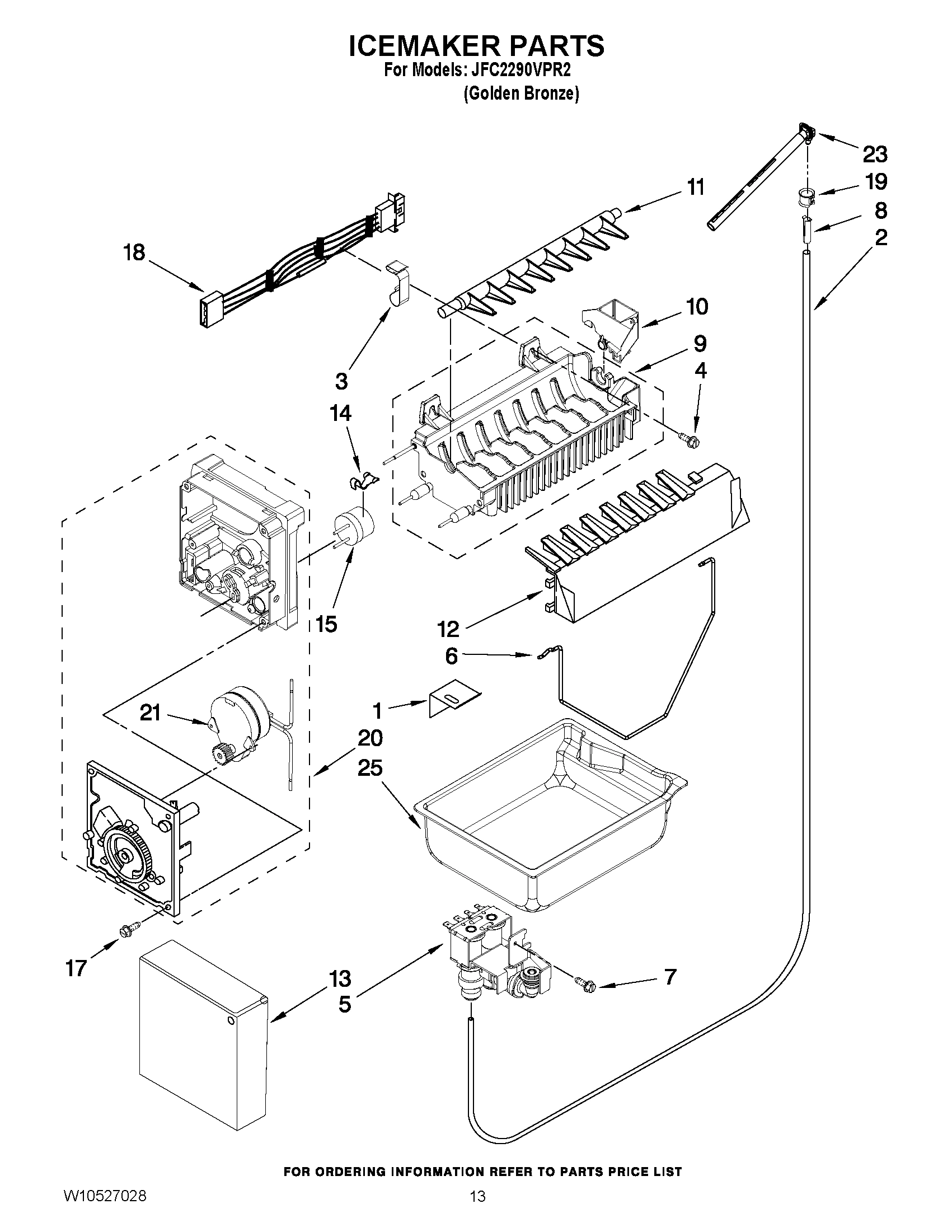 07 - ICEMAKER PARTS