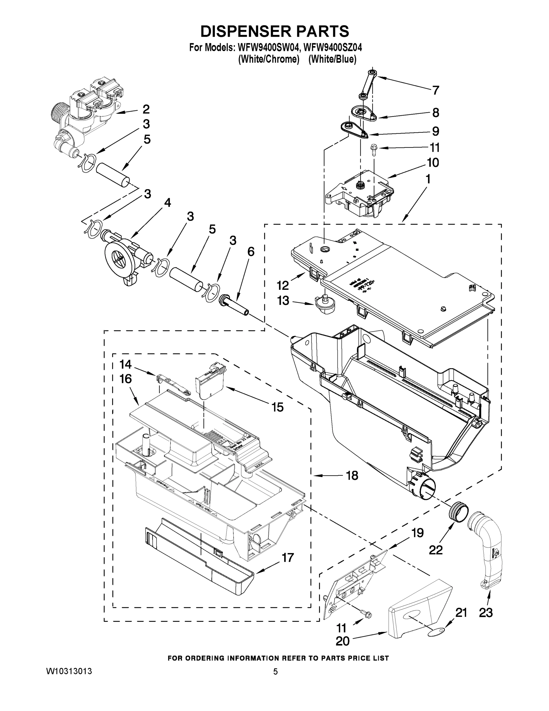 04 - DISPENSER PARTS