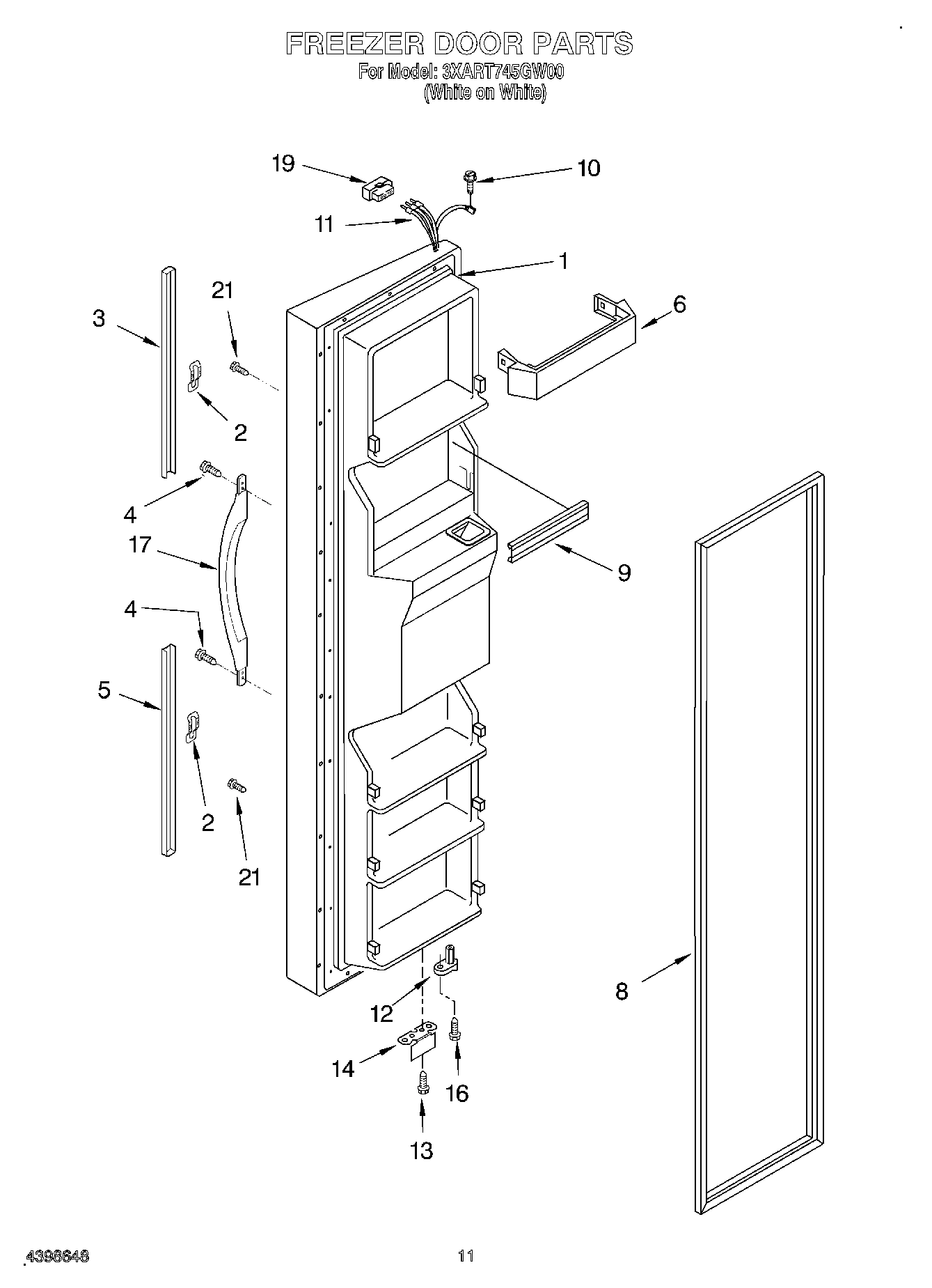 07 - FREEZER DOOR