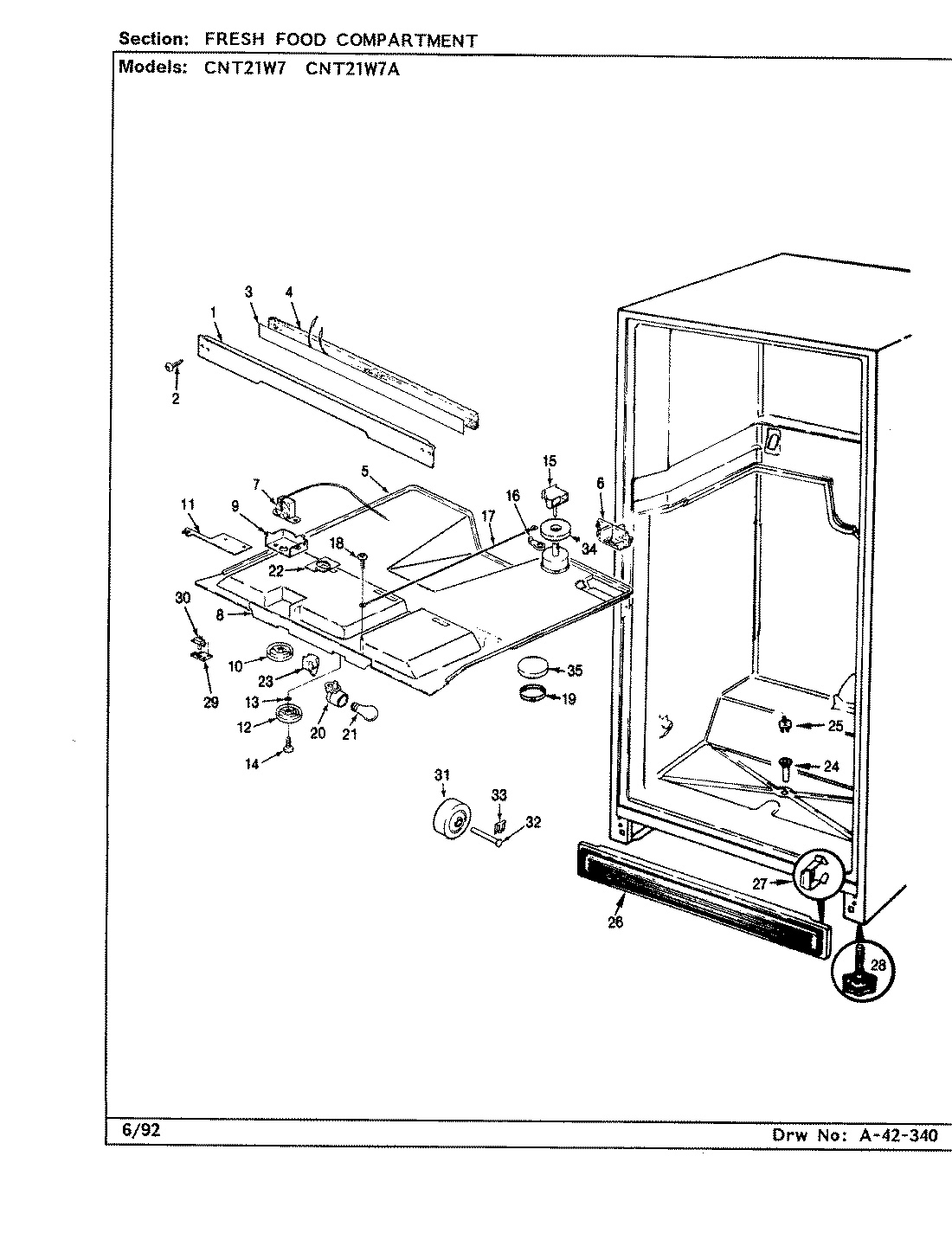 03 - FRESH FOOD COMPARTMENT