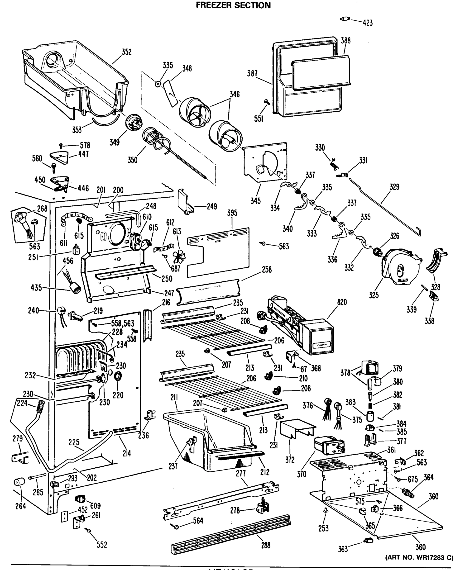 FREEZER SECTION
