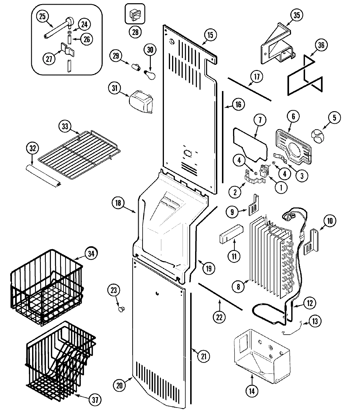 04 - FREEZER COMPARTMENT