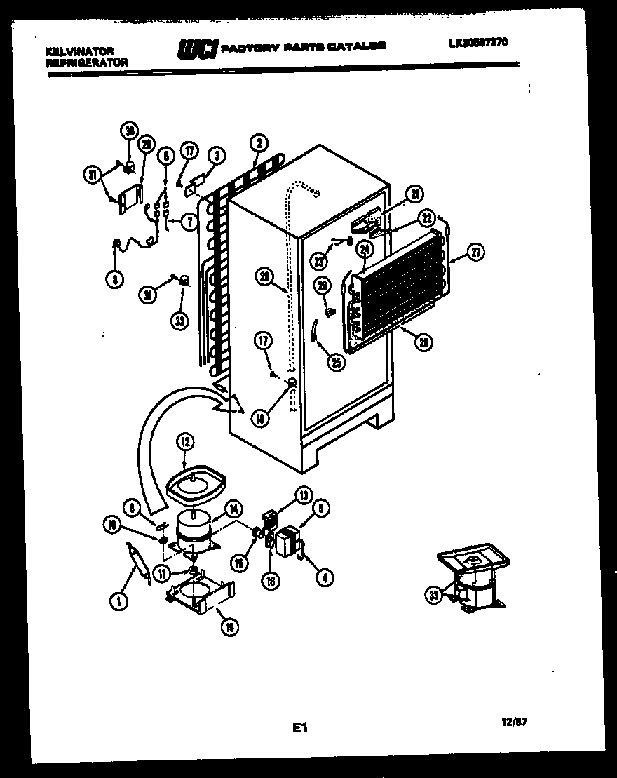 04 - SYSTEM AND AUTOMATIC DEFROST PARTS