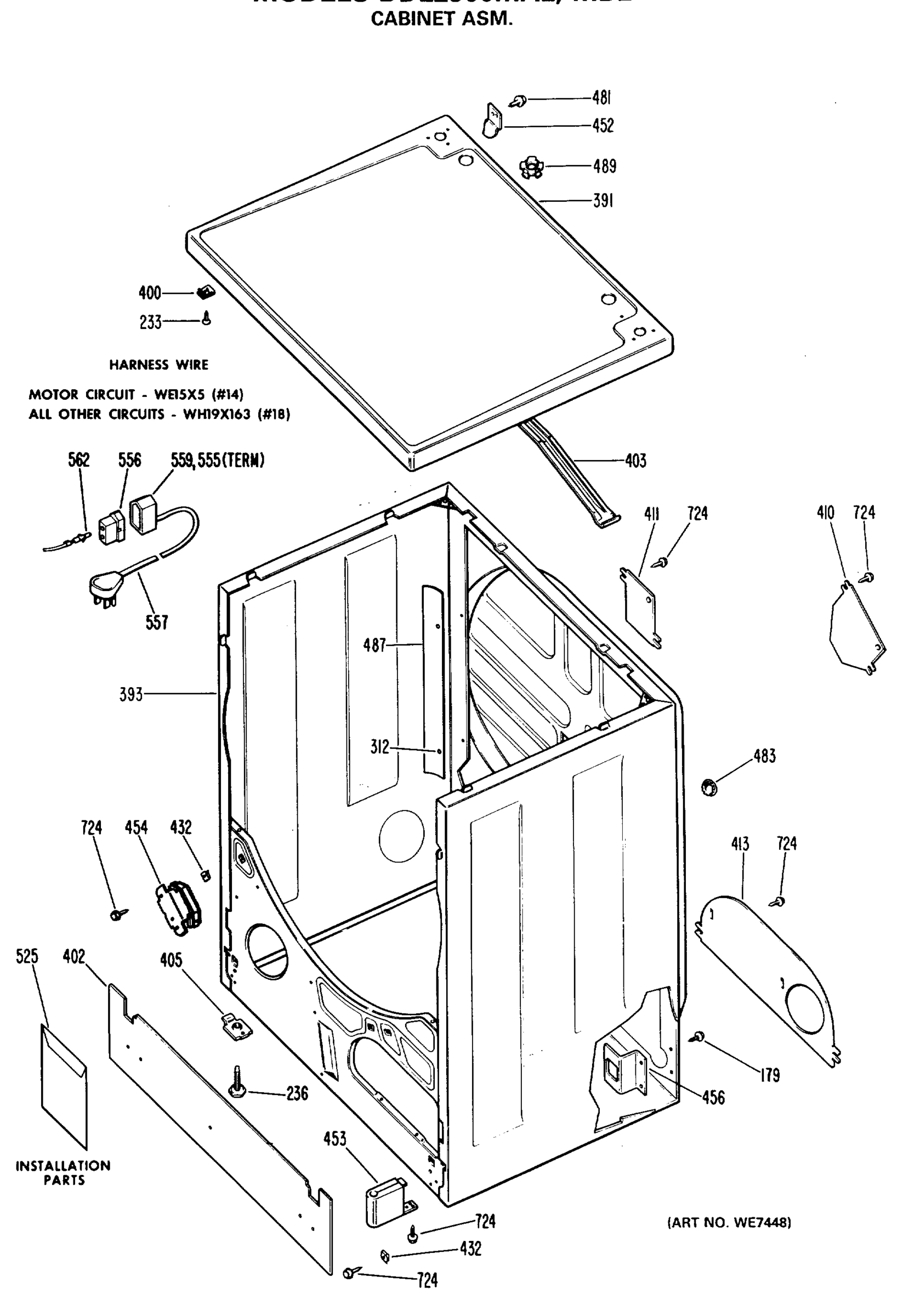 CABINET ASM.