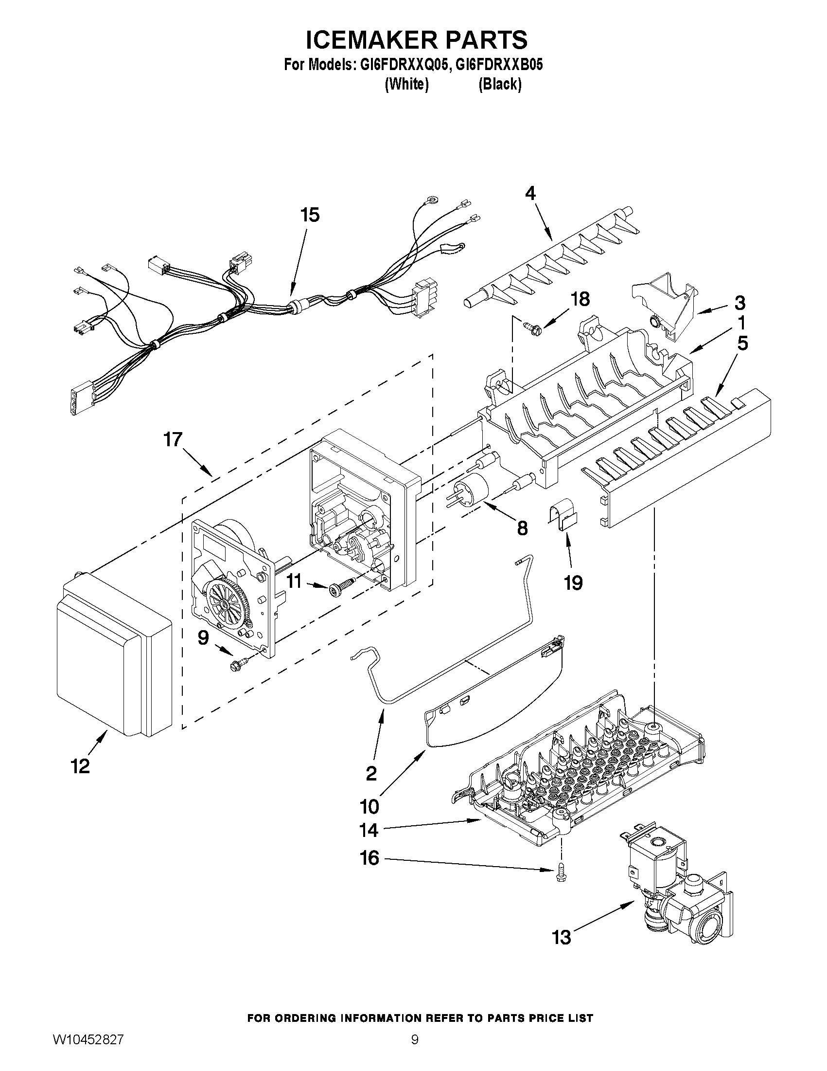 05 - ICEMAKER PARTS