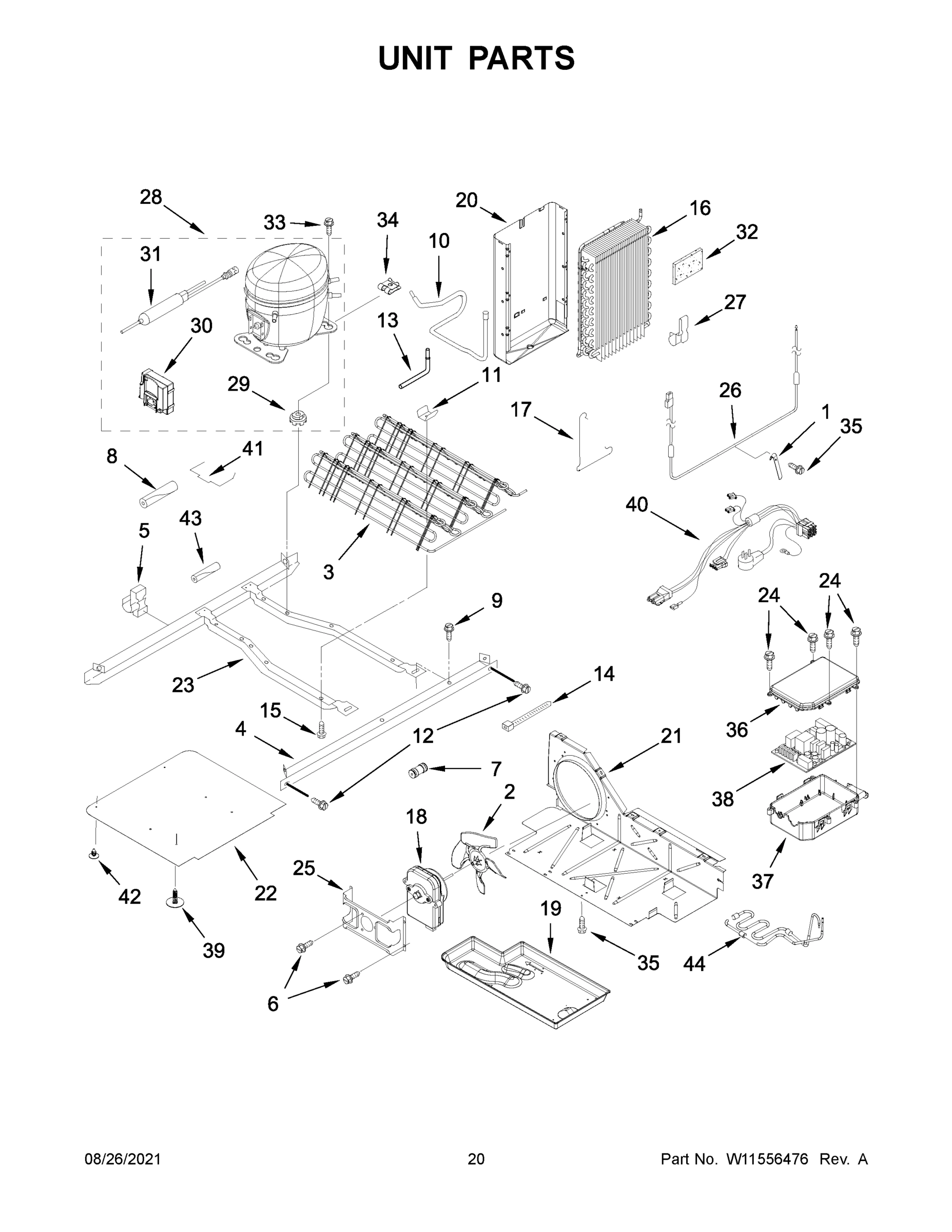 11 - UNIT PARTS
