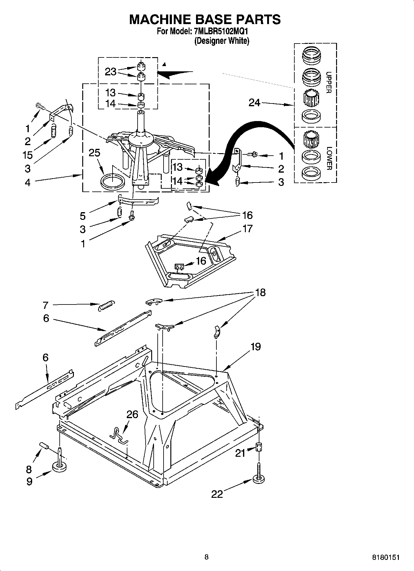 05 - MACHINE BASE PARTS