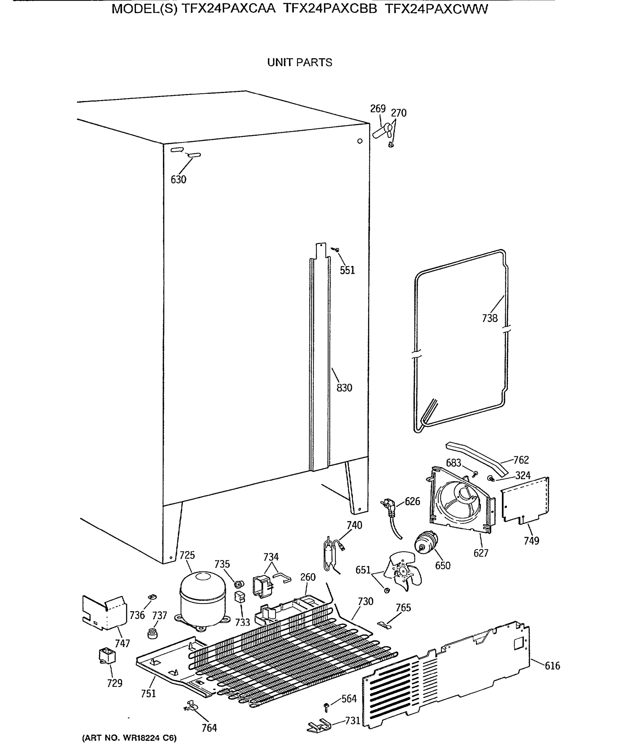 UNIT PARTS