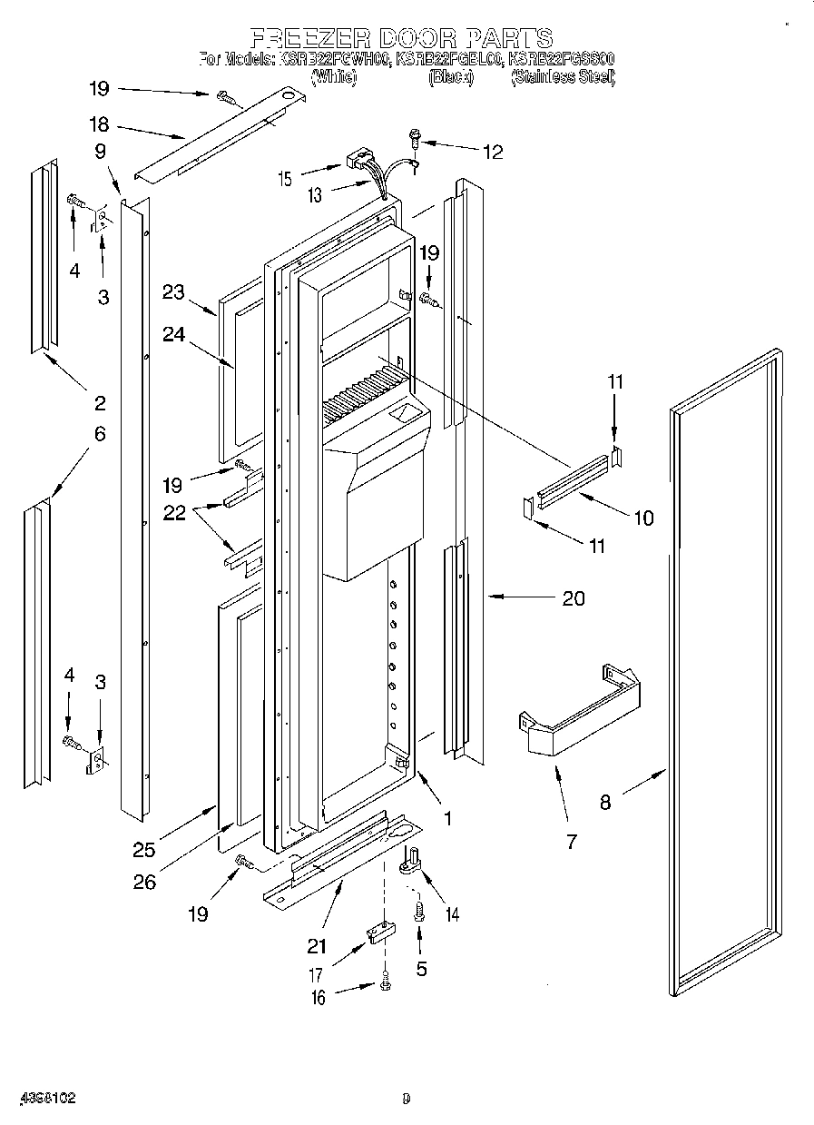 06 - FREEZER DOOR