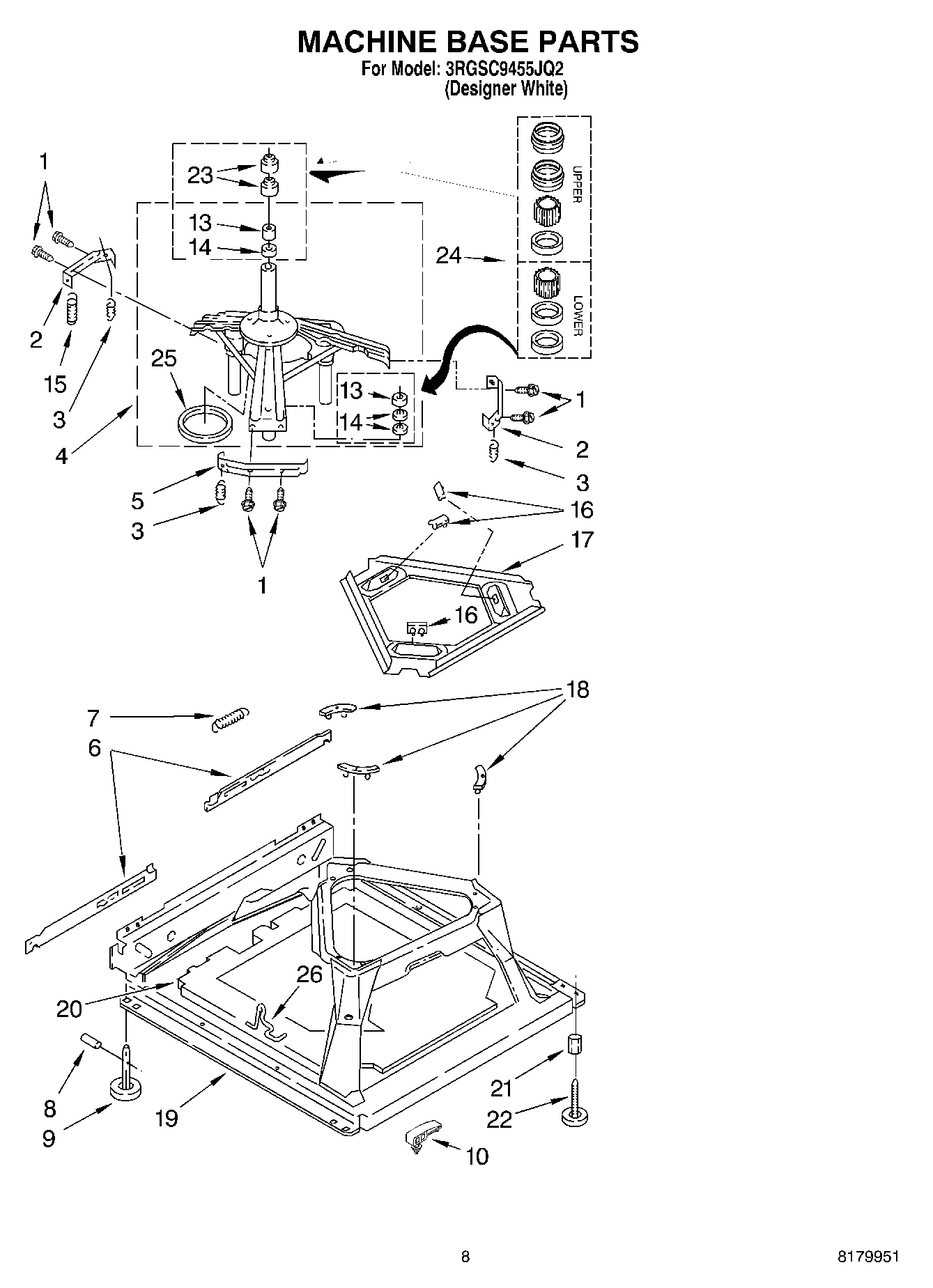 05 - MACHINE BASE PARTS