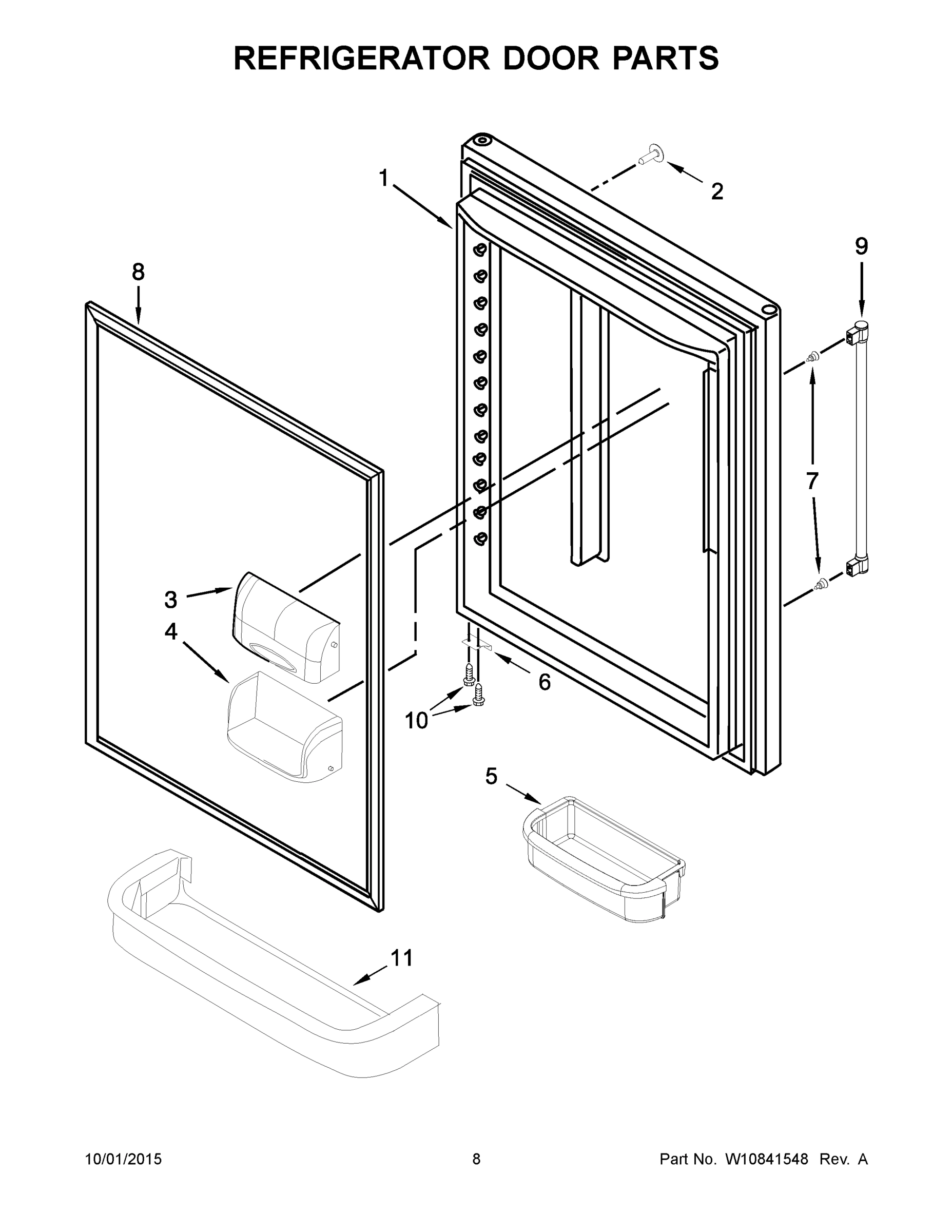 05 - REFRIGERATOR DOOR PARTS