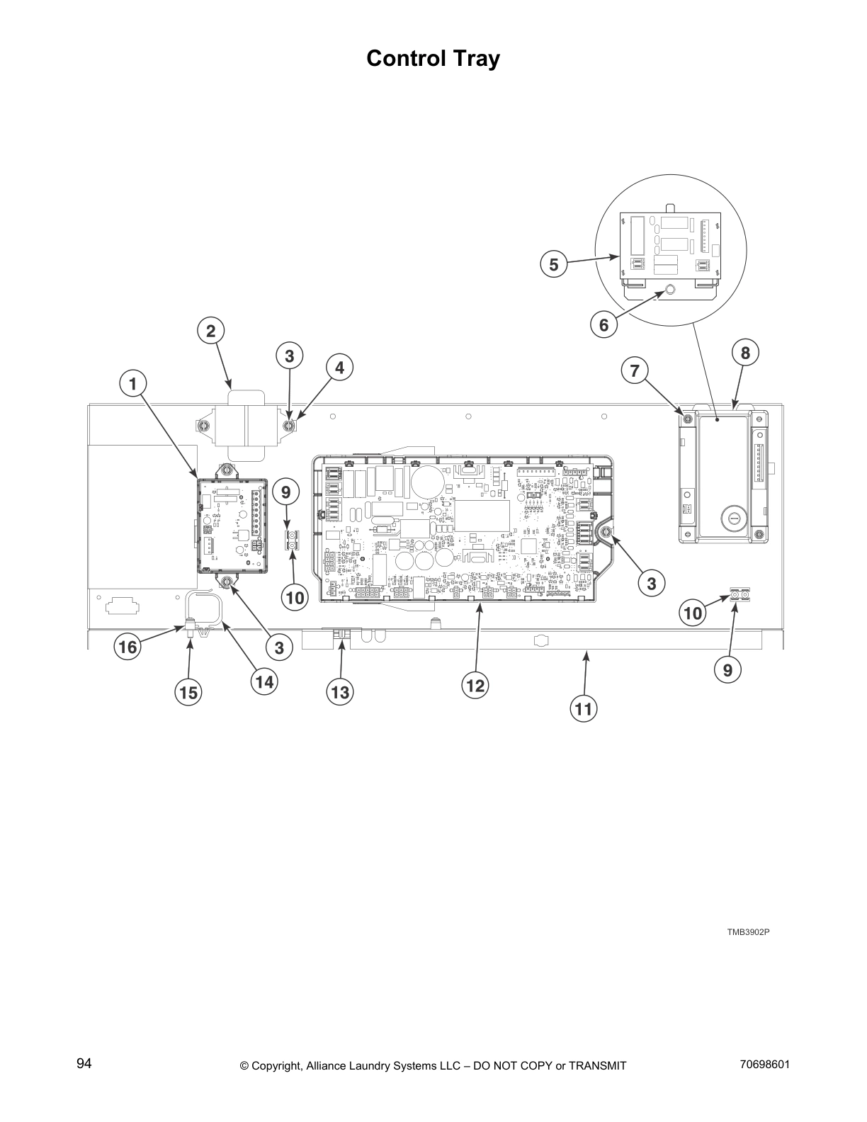Control Tray
